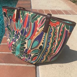 Neiman Marcus Tropical Tote ✨🌿